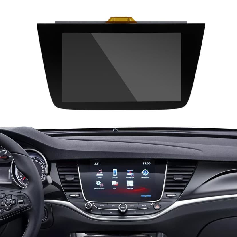 8" Touch Screen LCD Display Assembly For Opel Astra K 2016-2018 LQ080Y5DZ10 - 1