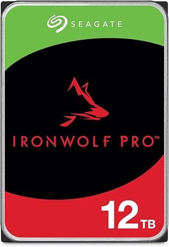 Seagate IronWolf Pro 12TB, Enterprise Internal NAS HDD, C…