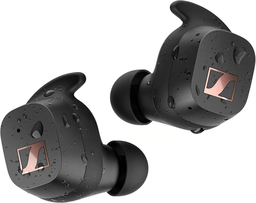 Sennheiser SPORT True Wireless Earbuds - Bluetooth In-Ear Headphones for Active Lifestyles, Music and Calls with Adaptable Acoustics, Noise Cancellation, Touch Controls, IP54 and 27-hour Battery Life - 1