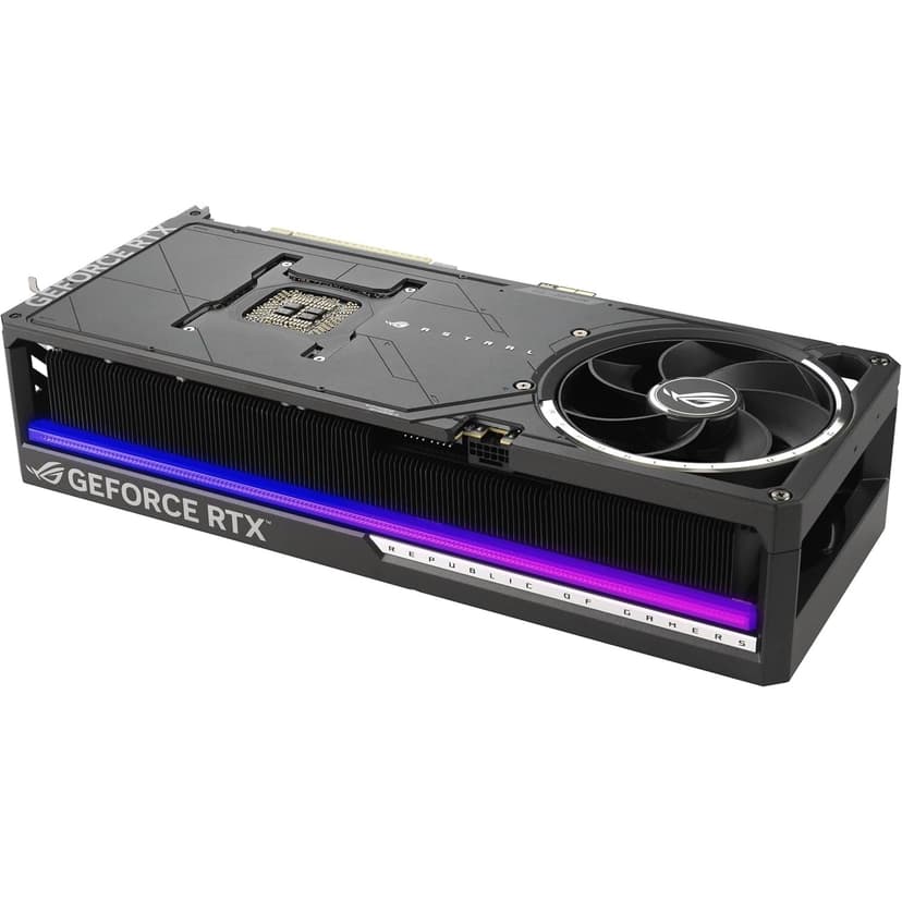 ASUS ROG Astral GeForce RTX 5090 BTF OC Edition Gaming Graphics Card (PCIe 5.0, 32GB GDDR7, HDMI/DP 2.1, 3.8-slot, detachable graphics card high power (GC-HPWR) adapter withstand up to 1000W, 4 fans) - 6