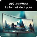 LG Ultragear 34G630A-B.AEU 34-Inch Gaming Monitor - VA Panel WQHD (3440 x 1440), 1ms GtG 240Hz, DisplayHDR 400, sRGB 95% (CIE1976), FreeSync Premium - 4