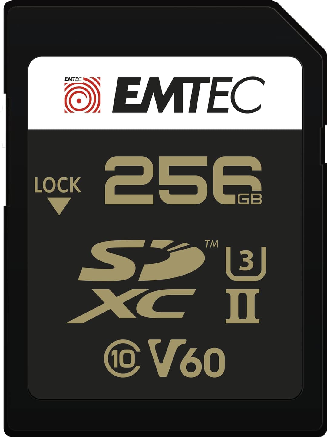 Emtec ECMSD256GUHS2V60 mémoire flash 256 Go SDXC UHS-II C…
