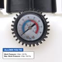 CCLIFE 3L One Man Hand Brake Fluid Bleeder Clutch Bleeding Tool Kit with E20 Adapter - 4