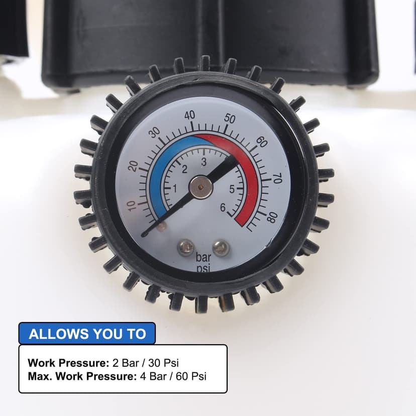 CCLIFE 3L One Man Hand Brake Fluid Bleeder Clutch Bleeding Tool Kit with E20 Adapter - 4