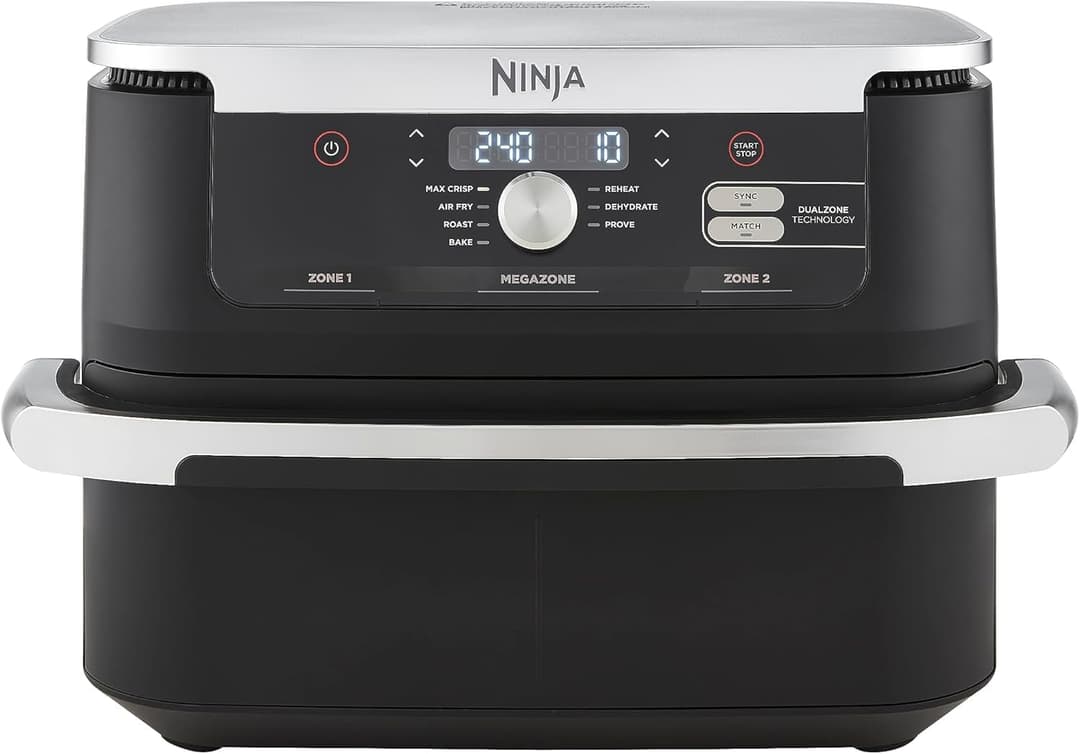 Ninja Foodi FlexDrawer 10.4L Oil-Free Fryer, 7 Modes, Roa…