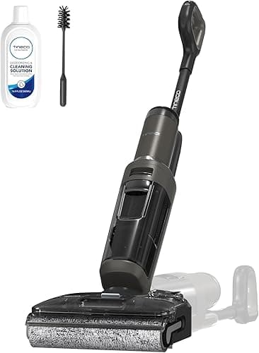 Tineco Floor One i6 Stretch Cordless Vacuum Cleaner Powerful Suction 20 kPa Tilts to 180° Self-Cleaning and Dries in 5 Minutes with Air at 85°C 40 Minutes of Autonomy