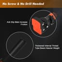 Barre de Traction, Barre de Traction sans Fixation, Barre de Tractions Porte,Installation sans Vis, Chargeable Jusqu'à 200 kg, Convient pour Une Largeur de Porte 72 cm-110 cm - 5