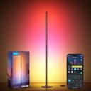 Govee H6076 LED Floor Lamp, WiFi RGBIC Floor Lamp, Works with Alexa and Google Assistant, App Control, 16 Million Colours, 58 Scene Modes, Music Modes, DIY Mode - 1