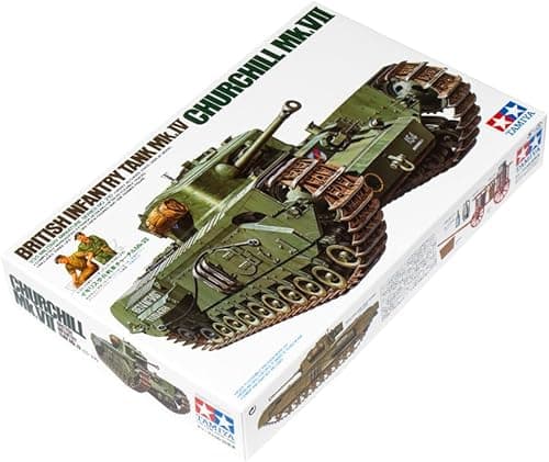 Tamiya Char d'infanterie Britannique MK.IV Churchill MK.V…