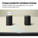 Barre de son - LG - S70TR - 5.1.1 - Canaux Dolby Atmos avec enceintes arrieres - 500 W - Caisson de basses sans fil - 6