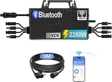 Micro Inverter 2250 W, Solar PV Inverter with WiFi, IP67 …