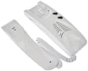 VIMAR 885G Intercom System, Door Entry Kit for One-Family, with 4+1-Conductor Connection, Contains Cover Plate with 1 Button, Electronic Unit, Wall-Mounted Interphone, Transformer, white - 2