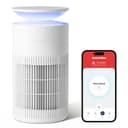 SwitchBot Purificateur D'air Avec Application Et Veilleuse, CADR 400m³/h, Jusqu'à 83㎡, Filtre HEPA Élimine 99.97% Moisissures Poussières, Mode Sommeil 20dB (Purificateur) - 1