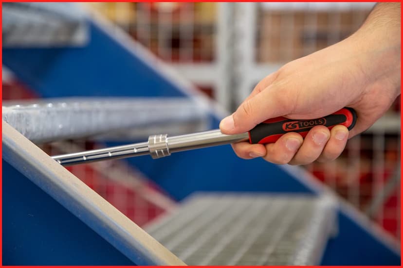 KS Tools SlimPower 914.3820 Telescopic Joint Reversible Ratchet 3/8 Inch 72 Teeth - 8