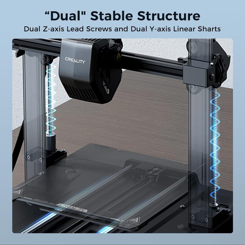 Creality Ender 3 V3 SE 3D Printer with CR Touch Auto Leveling, Sprite Direct Extruder, Dual Z & Y-axis, 250mm/s FDM Speed and 8.66 x 8.66 x 9.84in Print Size - Upgraded for Easy Beginners - 6