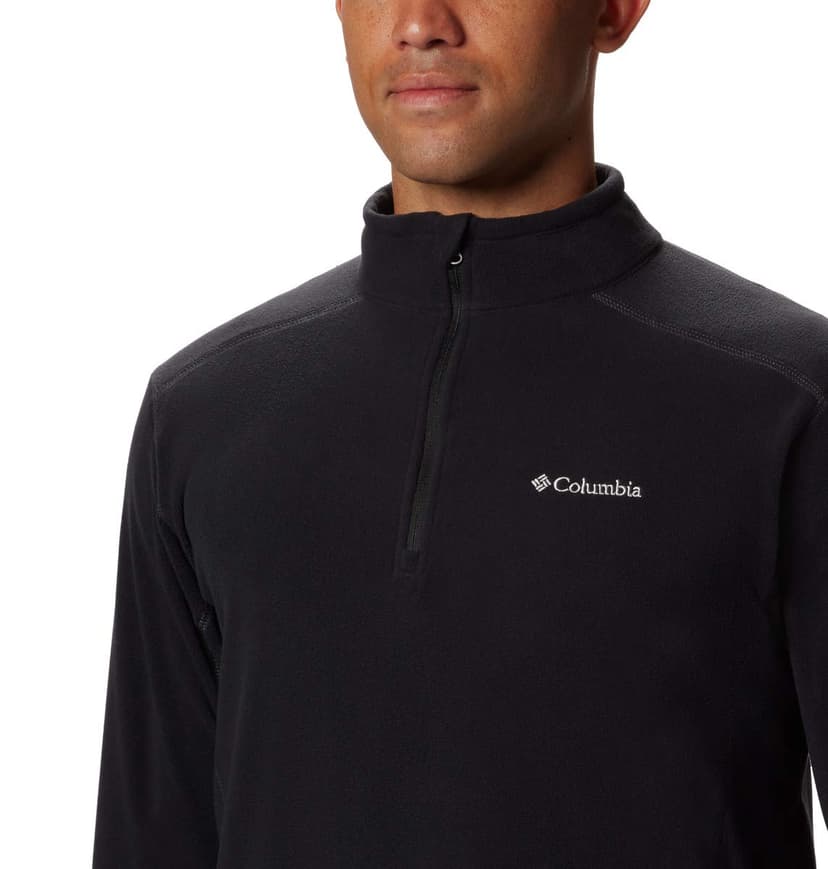 Columbia Klamath Range 2 Half Zip Pull en polaire Homme, Noir, L - 3