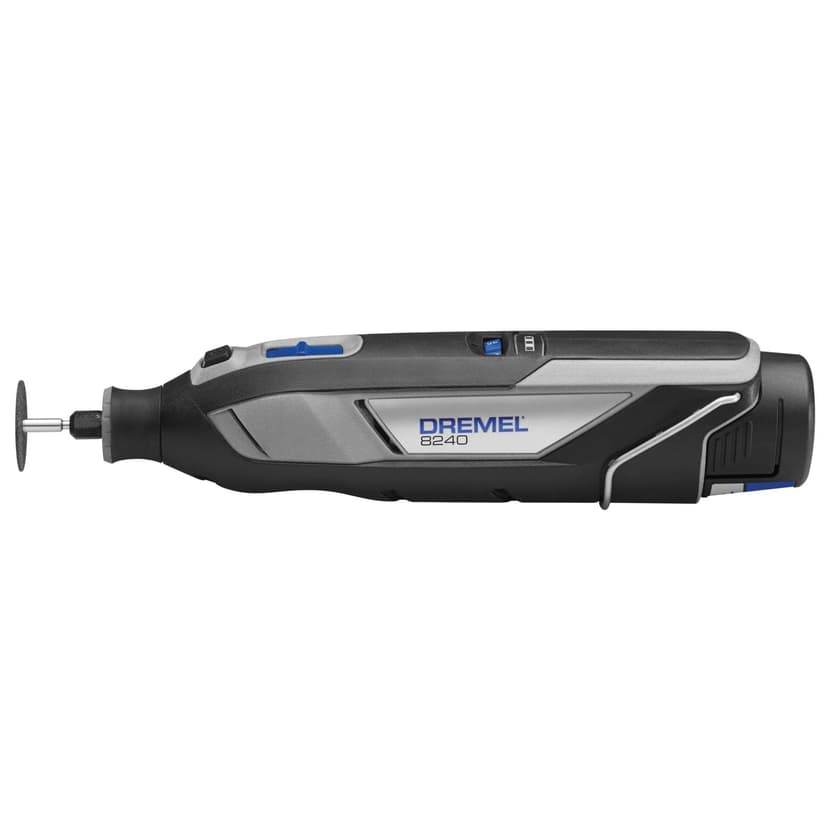 Dremel 8240 Cordless Multi-Tool 12 V 2 Ah, Multifunctional Tool Set with 2 Batteries, 5 Attachments and Attachments, 1 Dremel Box, 65 Accessories for Cutting, Engraving, Grinding, Polishing - 2