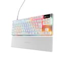 SteelSeries Apex Pro TKL Gen 3 - White Gaming Keyboard - Adjustable Hall Effect Switches; OmniPoint 3.0 - Game-Ready Presets - Rapid Trigger, Protection Mode, Rapid Tap/SOCD - French AZERTY - 1