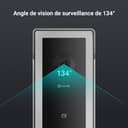 EZVIZ CP5 Visiophone connecté WiFi, Résolution 1080P, Moniteur Tactile Couleur 7", Portier vidéo à installation 2 Fils, Déverrouillage à Distance, Audio Bidirectionnel, Vision Nocturne, Design Compact - 8