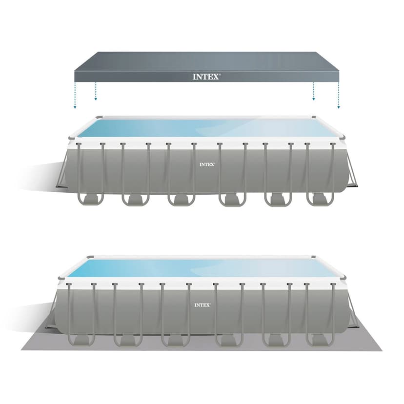 Intex 24Ft X 12Ft X 52In Ultra Xtr Rectangular Pool Set - 5