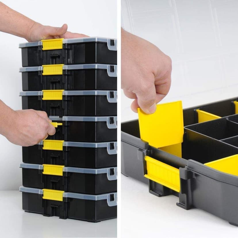 Stanley 1-97-483 Organizer "Sort Master Junior" with 14 compartments, Multicolor - 4