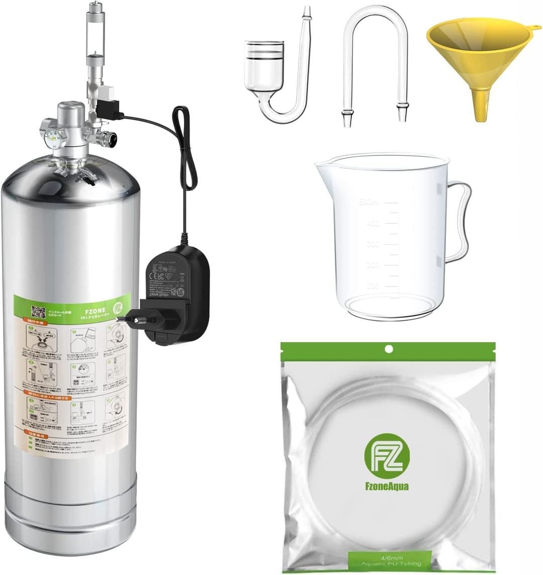 FZONE générateur de CO2 d’Aquarium Kit de réacteur de sys…