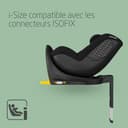 Maxi-Cosi Mica 360 S Comfort, Tissus respirants, Siège-auto isofix 360 pivotant, 0–4 ans (40–105 cm), Rotation FlexiSpin, 5 inclinaisons, Protection G-CELL, Crochets harnais Easy-in, Authentic Black - 7