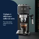 De'Longhi Dedica Style, Traditional Barista Pump Espresso Machine, Coffee and Cappuccino Maker, EC685BK, Black - 7