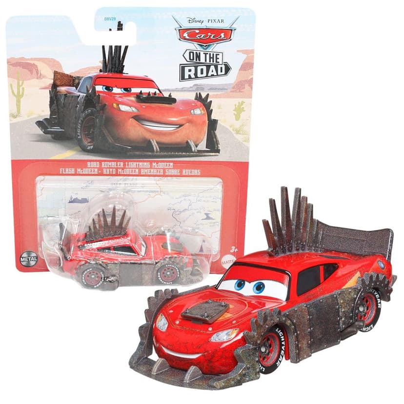 Mattel Vehicles Racing Style Disney Cars Die Cast 1:55 Car, Type: Lightning Road Rumbler - 1