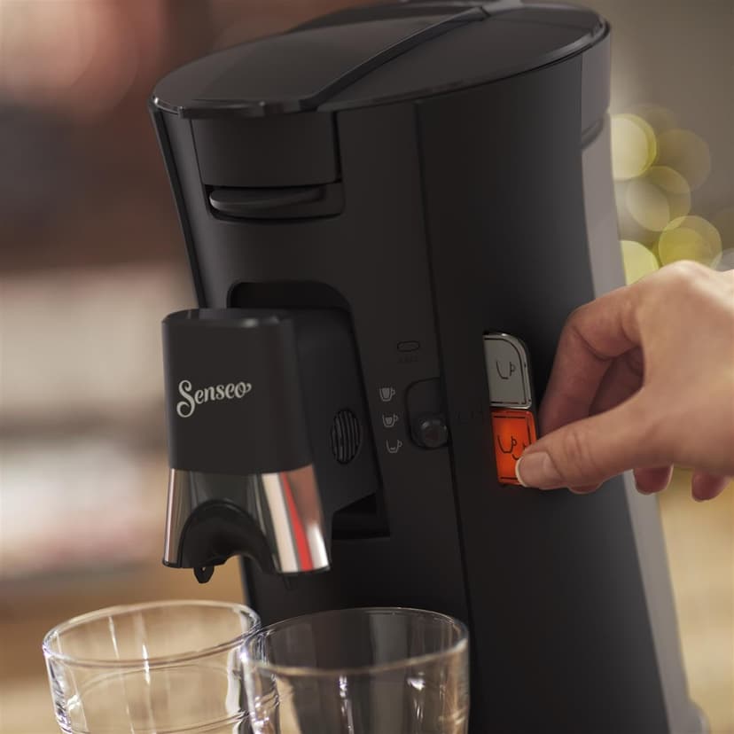 Philips SENSEO - Machine à Café à Dosettes – Intensité Plus, Crema Plus, Fonction Mémo, 2 Tasses Simultanées, Économie d’Énergie (CSA240/61) - 2