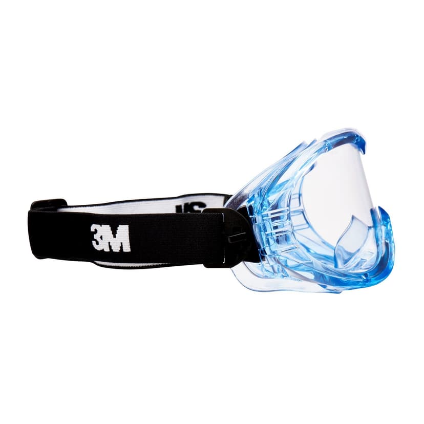 3M Fahrenheit Safety Goggles – Indirect venting, anti-scratch + anti-fog coating on polycarbonate lenses - 1x Fahrenheit eyewear protection, Clear, 7000062781 - 3