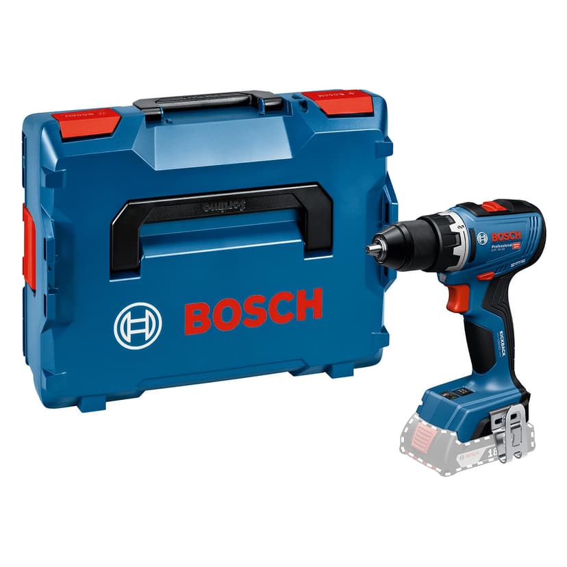Bosch Professional 18V System Cordless Drill Driver GSR 18V-65 (Brushless Motor, Head Length 166, incl. L-BOXX) - 1