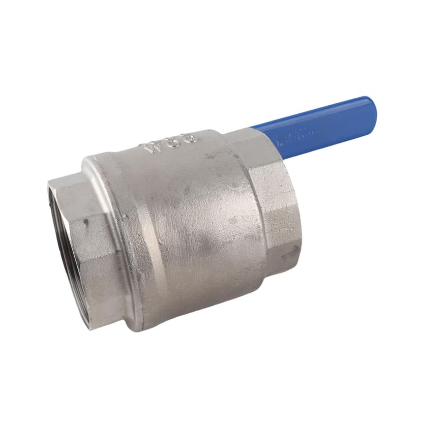 304 Stainless Steel Ball Valve 2 Inch Two Piece Female Thread Ball Valve Full Bore Lever Handle DN50 1000 WOG Suitable for Water, Oil and Non-flammable Gas - 5