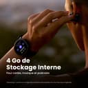 Amazfit Active Max Montre Connectée 48mm, Écran AMOLED 1,5", 25 Jours d’Autonomie, 4 Go de Stockage, Cartes Hors Ligne, NFC, GPS,170+ Sports, Suivi Cardiaque et du Sommeil, pour Android et iPhone - 2