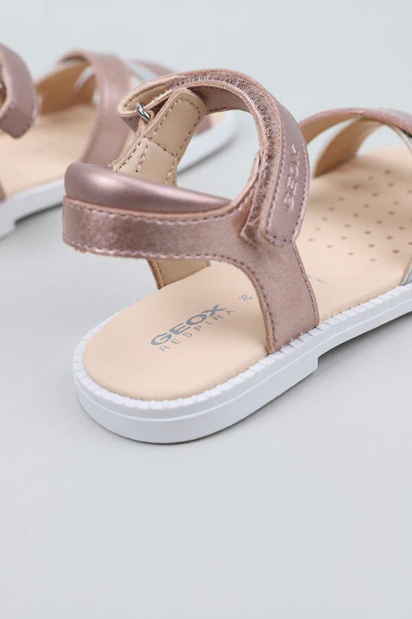 Geox Girl's J Sandal Karly, ROSE, 11 Child UK (29 EU) - 3