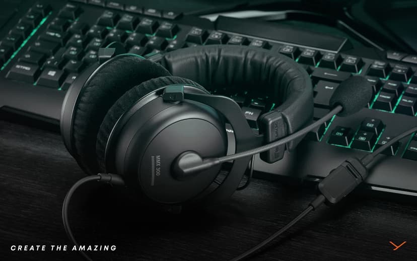 beyerdynamic MMX 300 premium over-ear gaming headset (2nd Generation) with microphone and suitable for PS4, XBOX One, PC & Notebook - 9