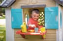 Smoby - Garden Playhouse for children for indoors and outdoors. Includes plant pots, planting label tags and watering can. For boys and girls aged 2 and over - 5