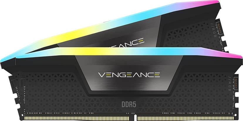 CORSAIR VENGEANCE RGB DDR5 RAM 32GB (2x16GB) 6000MHz CL36… - 1