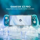 GameSir X3 Pro Moblie Game Controller, Android Controller with RGB Backlight, Zero Delay Mobile Controller with Magnetic&Detachable ABXY Buttons, D-Pads Support Cloudy Gaming, Stadia, Xbox Game Pass - 2