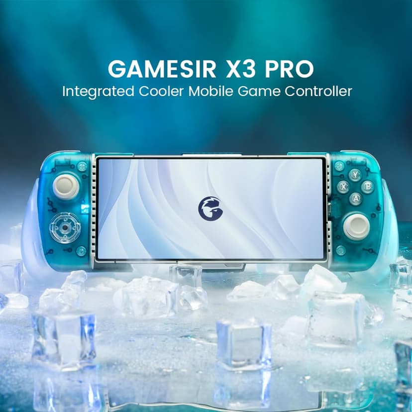 GameSir X3 Pro Moblie Game Controller, Android Controller with RGB Backlight, Zero Delay Mobile Controller with Magnetic&Detachable ABXY Buttons, D-Pads Support Cloudy Gaming, Stadia, Xbox Game Pass - 2