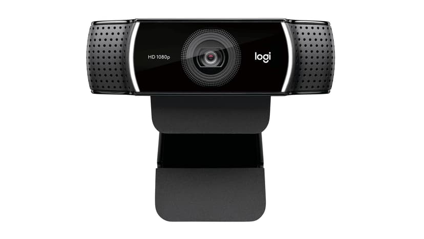 Logitech C922 Pro Stream Webcam, HD 1080p/30fps Or HD 720p/60fps Hyperfast Streaming, Stereo Audio, HD Light Correction, Autofocus, For YouTube, Twitch, XSplit, PC/Mac/Laptop/Macbook/Tablet - Black - 2