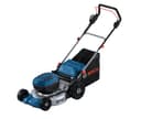 Bosch Professional 18V System Cordless Lawnmower GRA 18V2-46 (Cutting Width: 46 cm, 6-Level Cutting Height Adjustment, 60 Litre Fabric grassbag, incl. 2 x Isolator Key, Mulch Plug) - 1