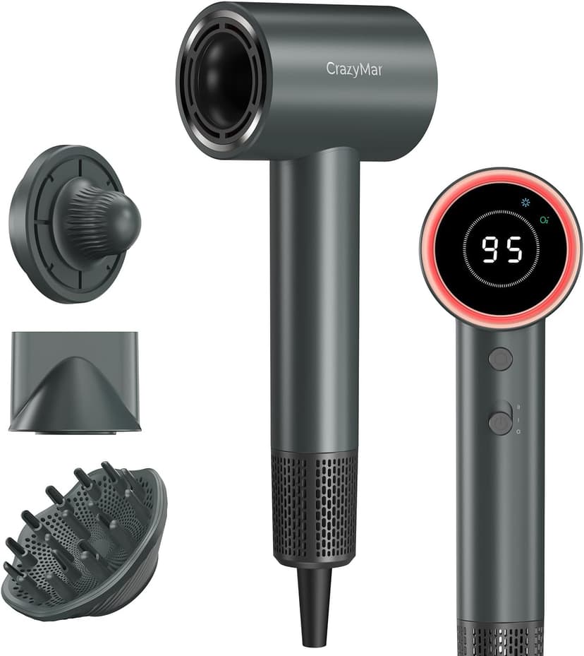 Seche Cheveux Ionique,180 000 tr/min Sèche Cheveux Profes… - 1