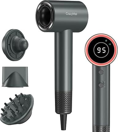 Seche Cheveux Ionique,180 000 tr/min Sèche Cheveux Profes…