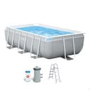 Intex 3M X 1.75M X 0.8M Prism Frame Rectangular Pool Set - 1