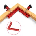 90 Degree Right Angle Positioning Clamp, Aluminum Alloy Right Angle Square Clamps 14 cm/5.5 inch Professional Woodworking Tools Carpentry Equipment for Picture Frames Cabinet Drawers - 4 Sets - 9
