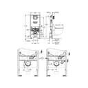 GROHE 39596000 - Rapid SLX Módulo WC, altura 1.13 m con toma de corriente integrada. Ideal para WC Rimless - 3