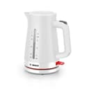 Bosch MyMoment TWK3M121 wireless kettle, automatic shut-off, overheating protection, cup display, water level indicator on both sides, removable anti-limescale filter, 1.7 l, - 1