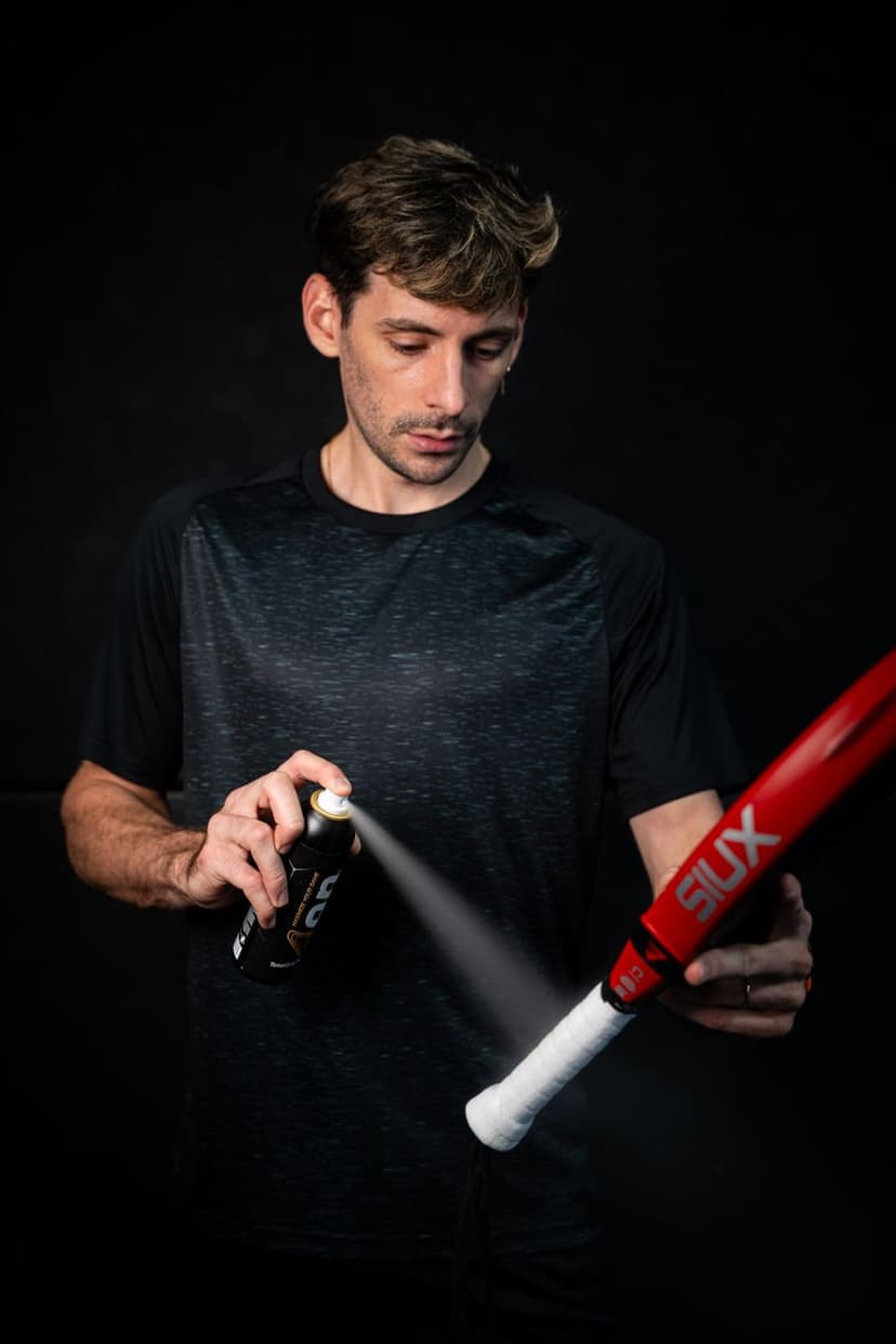 4on TotalGrip - Antidérapant pour améliorer la Prise de la Raquette de Padel. Offre Une adhérence et Une Friction maximales pour Les Mains en Sueur. 200 ML - 2