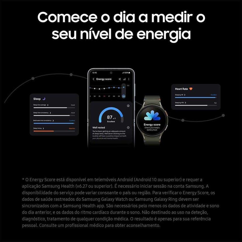 Samsung Galaxy Watch7 40 mm Bluetooth Beige (Crème) L300 - 5